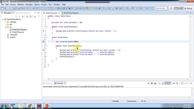 What are Inner Classes in Java? | Java Inner Classes | Java Tutorial смотреть онлайн