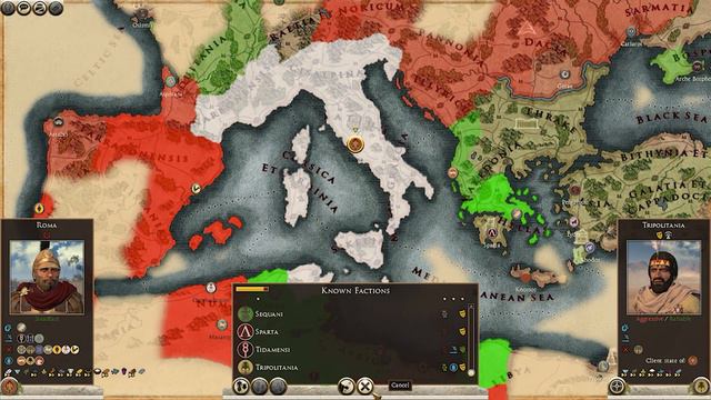 THE INVASION IS UNDERWAY! Rome II Total War - Divide Et Impera - Rome campaign #23 (VH) смотреть онлайн