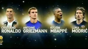 Церемония вручения золотого мяча 2018. Золотой мяч 2018. Победитель награды золотой мяч 2018.