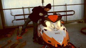 Снегоход по воде 3 серия, запускаем двигатель и новая попытка