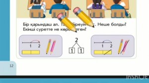 2 саны мен цифры. 2 санының құрамы 1 сынып. 4 сабақ.