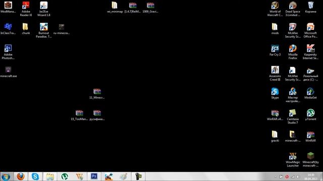 Как установить моды на minecraft 1.4.7 смотреть онлайн