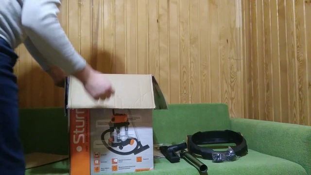 Распаковка — Профессиональный пылесос Sturm! VC7320