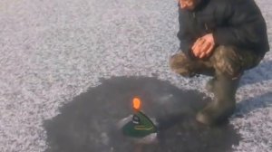 Зимняя рыбалка на жерлицы 2016 г.