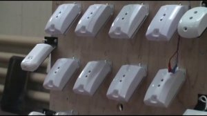 Испытания датчика разбития стекла Сонар часть 3