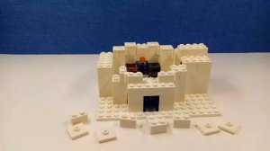 ИГЛУ(дом из снега) из конструктора лего. Собрать  своими руками (Minecraft)