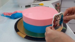 Торт с Харли Квинн, для девочки на день рождения 8 лет!