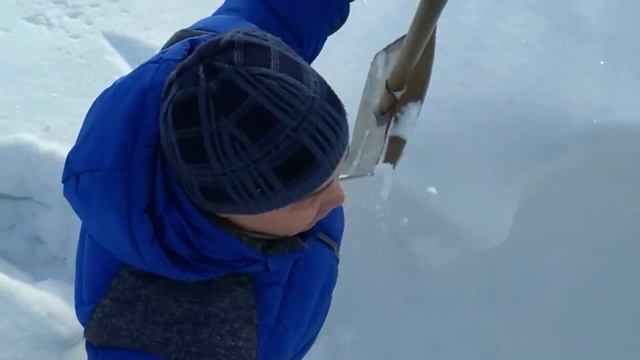 Очистка от снега теплицы