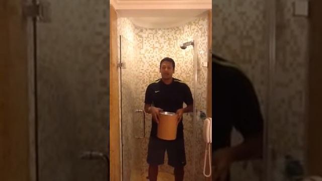 Mahesh Bhupathi ALS Ice Bucket challenge