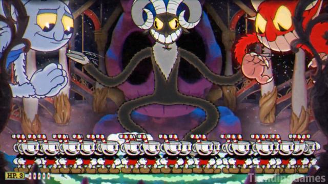 Cuphead Army vs The Devil Boss and Secret Boss at Once смотреть онлайн