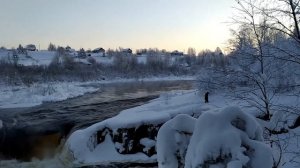 КАРЕЛИЯ: водопад Воицкий Падун.