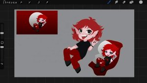 ПЕРЕРИСОВЫВАЮ АРТЫ ПОДРУГИ В СВОЕМ СТИЛЕ + реакция