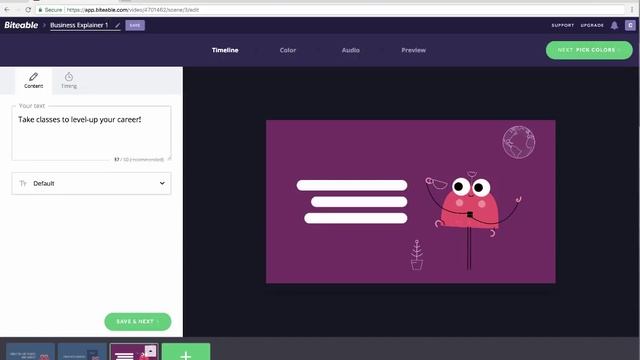 Biteable Tutorial - World's Simplest Video Maker смотреть онлайн