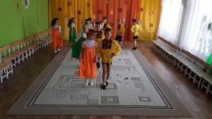 МБДОУ "Детский сад №8" , танец  "Прялица"