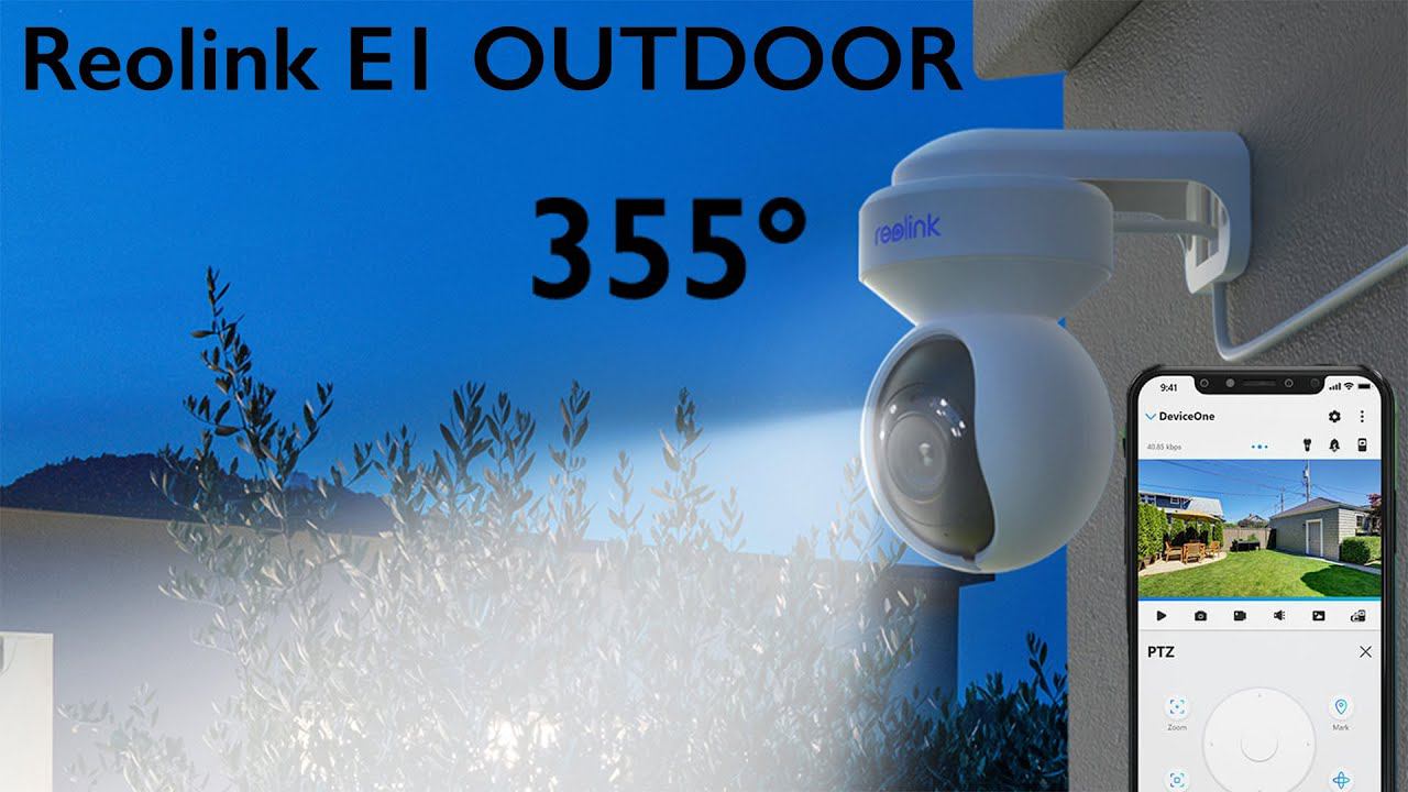 Reolink E1 Outdoor - камера видеонаблюдения