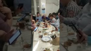 Христианское общение сочинской церкви ЕХБ после вечернего воскресного служения