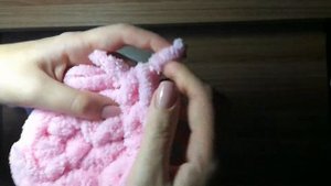 как вязать круг с выпущенными петельками