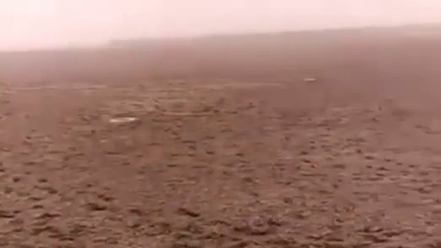 Ветер сдул реку Маныч в Ростовской области