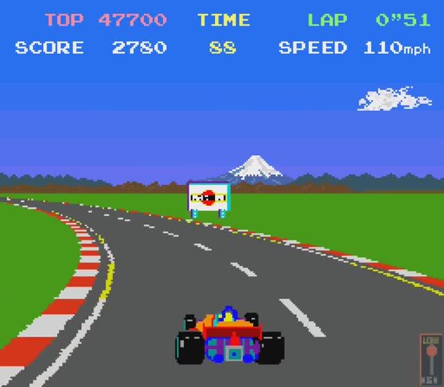 Pole Position (1982 Namco Atari) (Arcade) смотреть онлайн