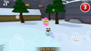 супер мишка Super Bear Adventure. прохождение миссии охота за яйцами,