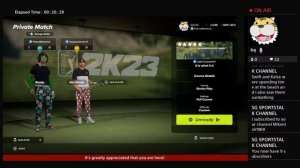 Mike Irish 2k23 golf or Rocket League or Zombies