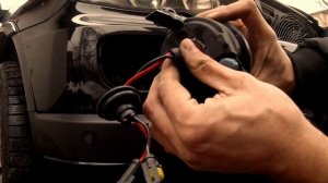 Замена ламп в противотуманных фарах BMW X5 E53