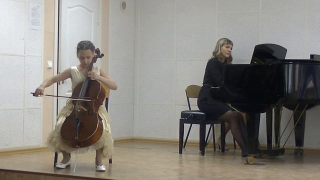 Б. Г.  Ромберг Соната e moll - 1 часть