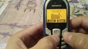 Обзор телефона Siemens A70