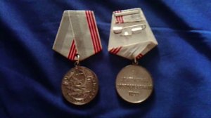 Медаль Ветеран труда. Medal Veteran of Labour USSR Russia / НАГРАДЫ фалеристика СССР
