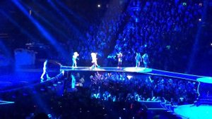Just dance,Poker face,Telephoen Lady Gaga #artRave in Toronto ACC