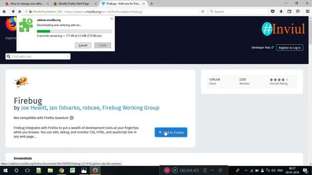 How to install Firepath and Firebug plugin in Mozilla Firefox? | Selenium | Avinash Mishra | Inviul