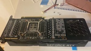 Замена термопрокладок 3090 Palit. Устраняем перегрев