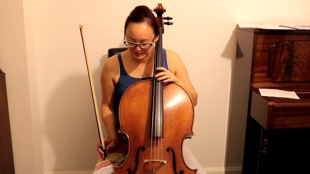 Happy Birthday to my cello - 1 year on and Im loving it even more