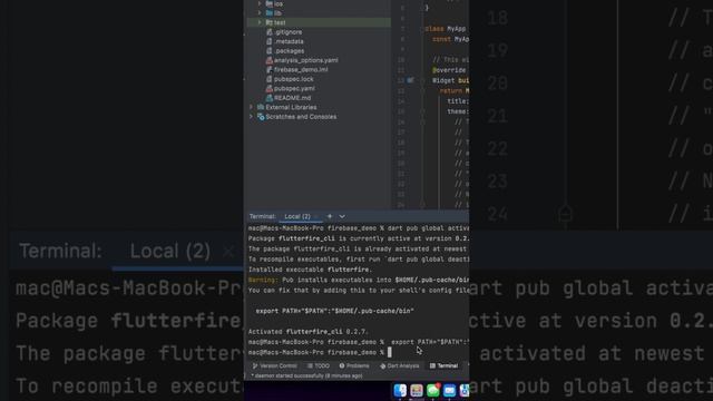 easy steps to connect your #flutter app to #firebase using #flutterfire_cli Superfast ???