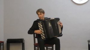 V. Chernikov "Jazz Waltz" /В. Черников "Джаз-вальс" Играет Илья Федосеев (баян) НГК Новосибирск