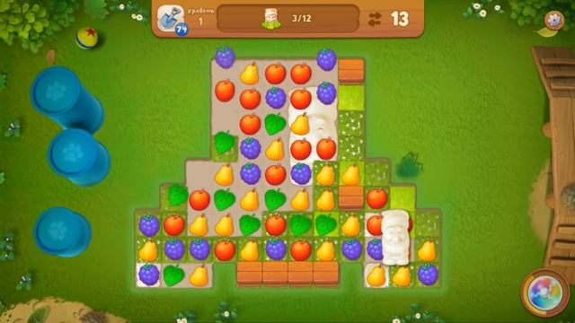 GardenScapes Event Training Dog level 1 Stage 1 смотреть онлайн