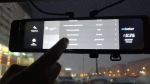 Обзор и отзыв на onlooker S6 зеркало регистратор - часть 2