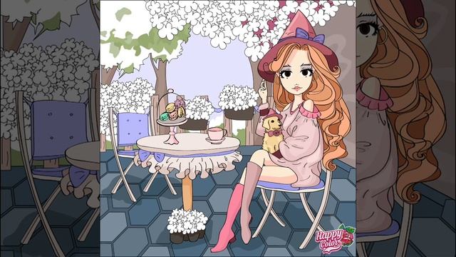 Розовые цветы, французские десерты смотреть онлайн