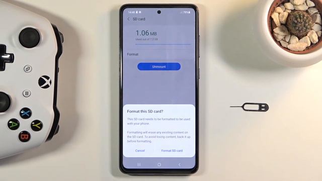 How to Format SD Card in SAMSUNG Galaxy A52 – Memory Storage смотреть онлайн