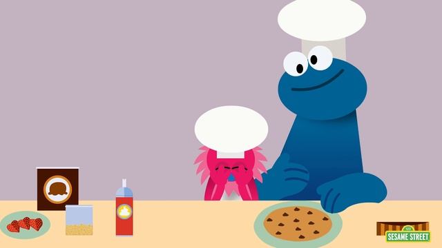 Sesame Street: Banana Split | Cookie Monster's Food Challenge #1 смотреть онлайн