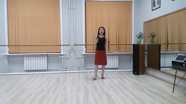 Studio Tango Женская техника. Упр. 1-4.