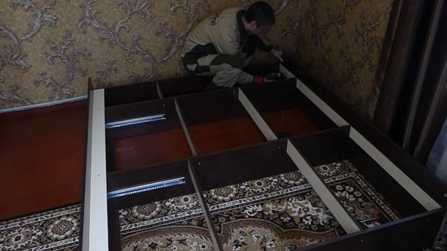 Двуспальная Кровать из ДСП