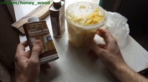 Масло для дерева Danish oil и Льняное масло