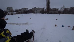 Катаемся на санках пока есть снег | Семейный отдых