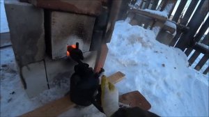 ?ПЛАВКА АЛЮМИНИЯ. Делаю заготовку для 4Х шкива. Простая печка для плавки. Aluminum smelting