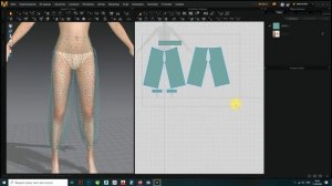 Marvelous Designer Particle Distance - Размер полигонов (меша)