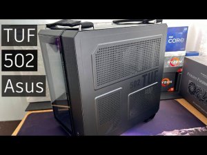 Корпус Asus TUF GT502 Gaming распаковка