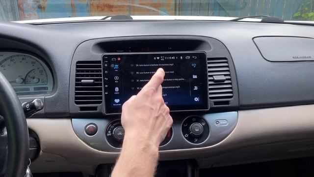 Штатная установленая Магнитола на Toyota Camry 30 2/32 Гб с 8-ми ядерным процессором Auto_shop_kyiv