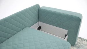 Обзор дизайна MOON FAMILY 087 (прямой диван с механизмом еврокнижка)