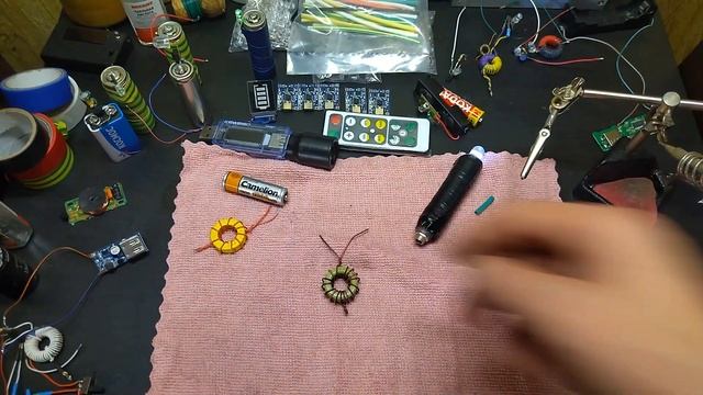 Намотка дросселя и проверка на работу!!!??